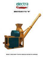 BROYEUR F10 "N" - 1