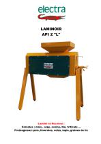 LAMINOIR API 2 "L" - 1