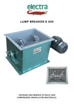 LUMP BREAKER E 600 - 1