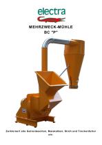 MEHRZWECK-MÜHLE BC "P"