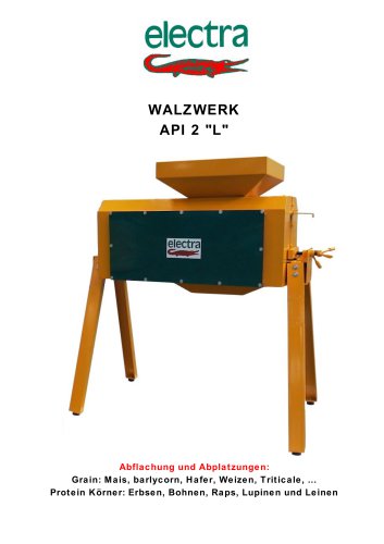 WALZWERK API 2 "L"