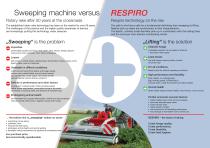 RESPIRO lifting instead of sweeping - 2