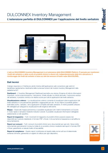 DULCONNEX Inventory Management