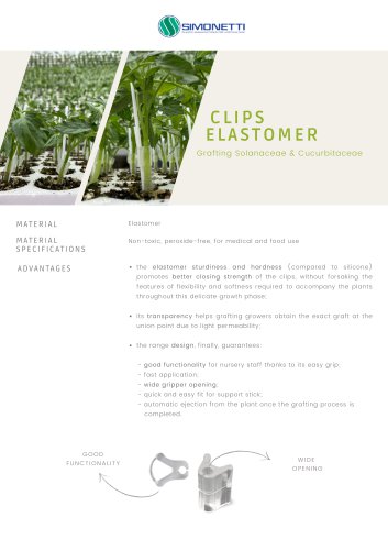 Grafting Clips Elastomer