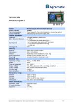 Remote supply AFS-II-1