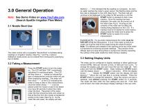 PRODUCT MANUAL: SPOTON® IRRIGATION FLOW METER - 3