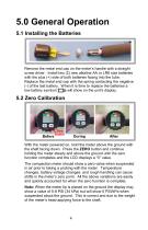 PRODUCT MANUAL: SPOTON® SOIL COMPACTION METER - 5