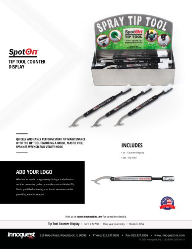 SPOTON® TIP TOOL COUNTER DISPLAY