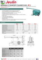 REMORQUE À TRANSPORT D’ALIMENTS SECS : RF 1 - 1