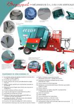 Vertical mixer with straw blower insert Boramel - Activa - 4