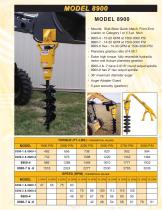 Opico danuser post hole digger j20 80-7