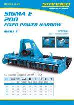 Sigma E200 Power Harrows - 1