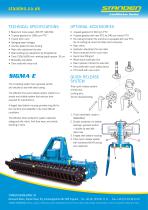 Sigma E200 Power Harrows - 2