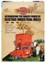 Large  industrial Electric grain mills-1