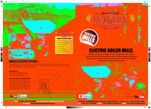 Small to medium Electric mills