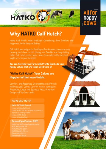 Calf Hutch and Comfort Brush