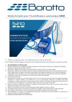 Mode d'emploi SIRIO