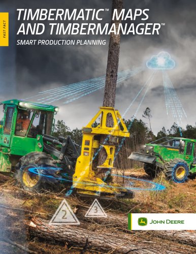 TIMBERMATIC™  MAPS AND TIMBERMANAGER™