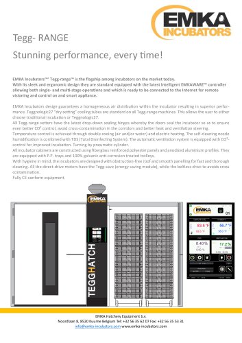 Tegg Range EMKA Incubators