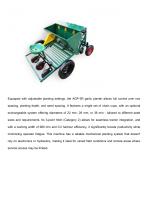 Garlic planter AGP-3R-2