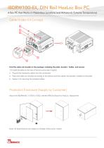 IBDRW100-EX, DIN Rail HazLoc Box PC-2