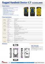 Rugged Handheld Device 4.3"-1