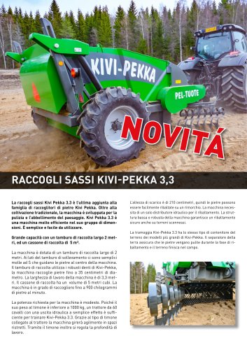 Raggocli sassi Kivi-Pekka 3,3