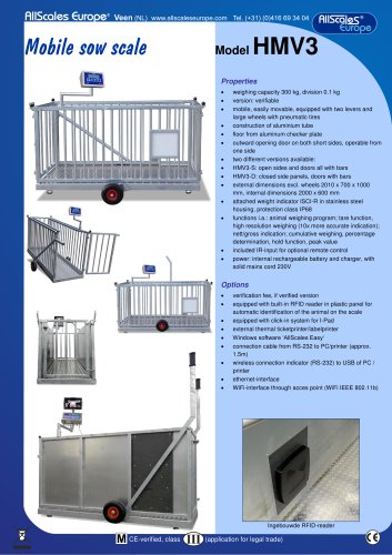 Sow Scale HMV3