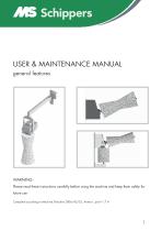 USER & MAINTENANCE MANUAL-1