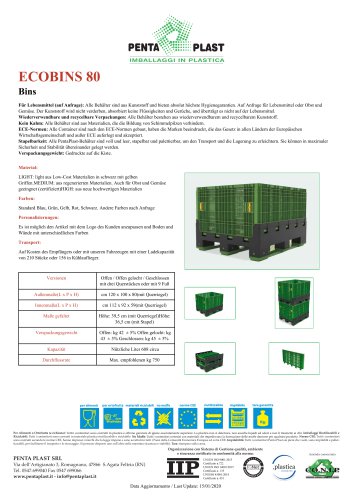 ECOBINS 80