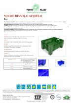 MICRO BINS H.41 60X80X41 - 1