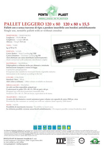 PALLET LEGGERO