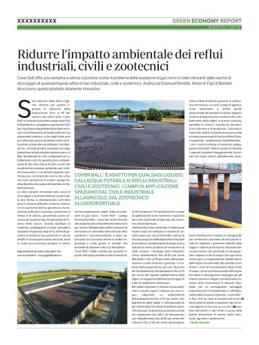 Ridurre l’impatto ambientale dei reflui industriali, civili e zootecnici