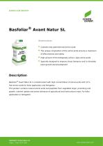 Basfoliar® Avant Natur SL