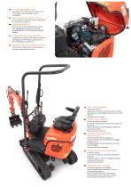 M100 Mini excavator - 4