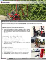 Catalog Hydraulic Hedge Trimmer TrimX JAGODA JPS 25