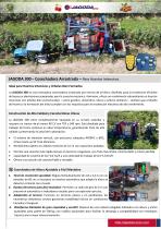 Cosechadora de Arrastre JAGODA 300A para Huertos Intensivos