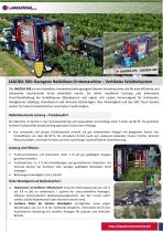 Heidelbeer-Erntemaschine JAGODA 300  Katalog