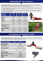 Herbizidbalken TOLA für Heidelbeeren - 2