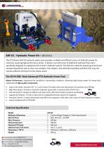 Hydraulic Power Packs -AHF-01 JAGODA JPS