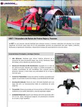 KRET - Trituradora de Raíces de Frutos Rojos y Tocones 