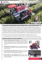 OSKAR 4WD - Cosechadora Autopropulsada de Bayas