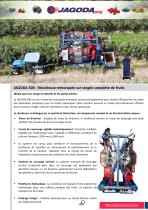 Récolteuse remorquée de fruits JAGODA 300A