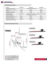 TRIMX  CATALOG– Taille-Haie Hydraulique Pour Vergers Et Haies-2