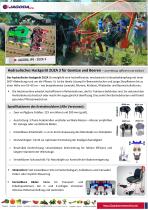 ZUZA 3- Hydraulisches Hackgerät für den Gemüse- und Beerenanbau