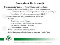 Organische Stof - 12