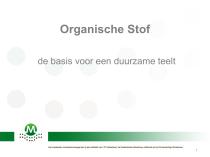 Organische Stof - 1