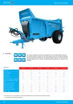 Catalogue Buffalo manure spreader - 12