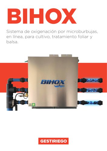 Ficha técnica BIHOX Tratamiento de aguas