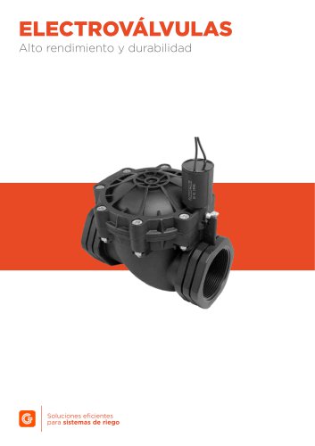 Ficha técnica Electroválvulas